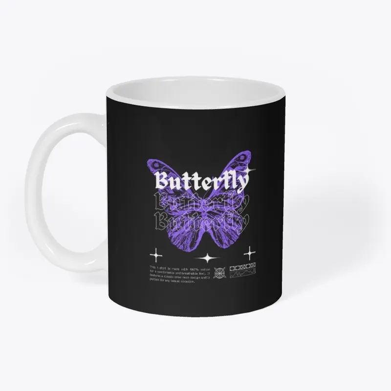 Butterfly 3D Effect Design