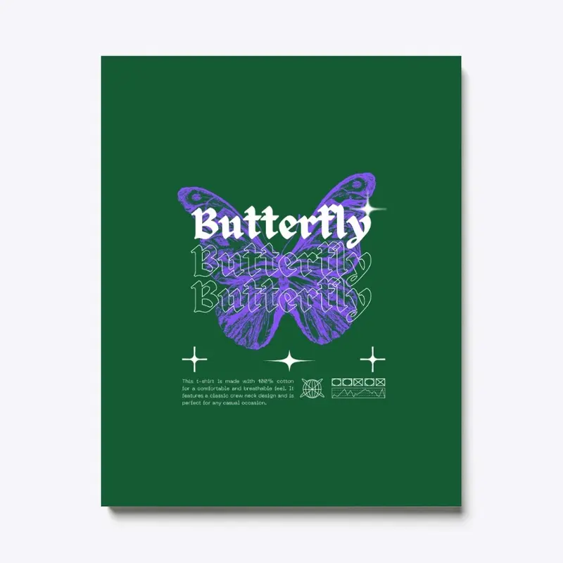 Butterfly 3D Effect Design